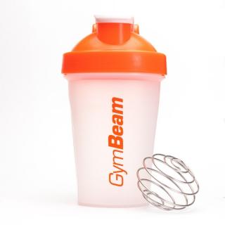 GymBeam Shaker Blend Bottle átlátszó-narancssárga 400 ml - Gymbeam
