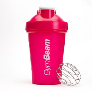 GymBeam Shaker Blender Bottle Pink 400 ml - Gymbeam