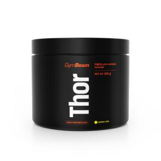 GymBeam Thor edzés előtti stimuláns - 210 g (Citrom-lime) - Gymbeam