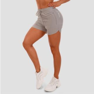 GymBeam TRN szürke női rövidnadrág - szürke (L) - GymBeam Clothing