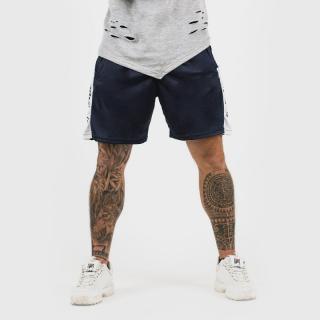 GymBeam Vertical Navy rövidnadrág - navy (M) - GymBeam Clothing