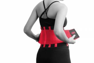 MadMax öv Slimming and support belt - Piros (S) - MADMAX