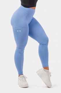 NEBBIA Active leggings magas derékkal és oldalzsebbel 402 - Világoskék (M) - NEBBIA