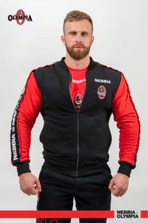 Nebbia Bomber Sweat Jacket LEGEND OF TODAY 715 - black (L) - NEBBIA