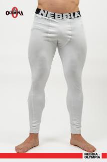 Nebbia Gym Leggings with Pocket DISCIPLINE 708 - white (XL) - NEBBIA