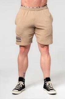 Nebbia Gym Rövidnadrág GYM BRO 352 - light brown (XL) - NEBBIA