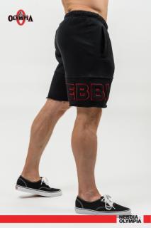 Nebbia Gym Rövidnadrág STAGE-READY 713 - black (XL) - NEBBIA