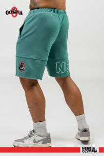 Nebbia Gym Rövidnadrág STAGE-READY 713 - green (L) - NEBBIA