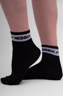 NEBBIA “HI-TECH” Crew Zokni 129 - black (39-42) - NEBBIA