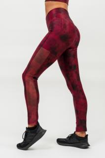 Nebbia High Waisted Mesh Leggings IMPACT 479 - red (L) - NEBBIA