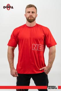 Nebbia Loose T-shirt DEDICATION 709 - red (L) - NEBBIA
