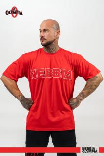 Nebbia Loose T-shirt LEGACY 711 - red (M) - NEBBIA
