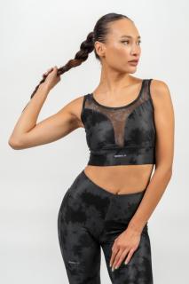 Nebbia Medium-Support Mesh Sportmelltartó IMPACT 478 - black (L) - NEBBIA