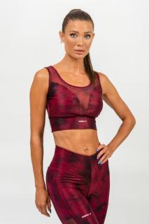 Nebbia Medium-Support Mesh Sportmelltartó IMPACT 478 - red (L) - NEBBIA