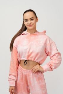 NEBBIA Re-fresh Women’s Crop Hoodie 591 - pink (L) - NEBBIA