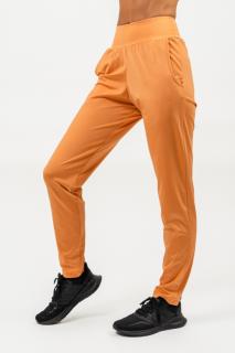 Nebbia Shiny Slim Fit Leggings Leggings SLEEK 482 - orange (M) - NEBBIA