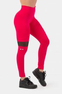 NEBBIA Sport Leggings magas derékkal és oldalzsebbel 404 - Rózsaszín (S) - NEBBIA