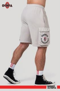 Nebbia Washed Loose Fit Cargo rövidnadrág
 LEGACY 787 - light grey (L) - NEBBIA