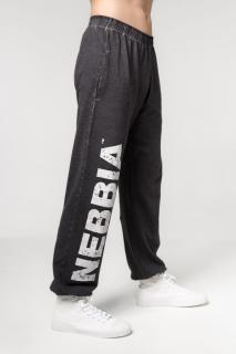 Nebbia Washed-off Gym melegítőnadrág
 Baggy Style GYM BRO 373 - black (XL) - NEBBIA