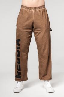 Nebbia Washed-off Gym melegítőnadrág
 Baggy Style GYM BRO 373 - light brown (XL) - NEBBIA