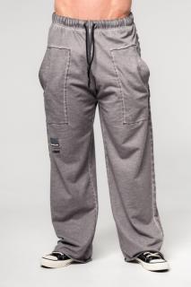 Nebbia Washed-off Gym melegítőnadrág
 NO SHORTCUTS 372 - light grey (XL) - NEBBIA