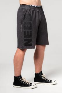 Nebbia Washed-off Gym Rövidnadrág NO BS 367 - black (XL) - NEBBIA