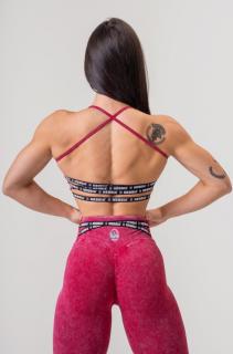 Nebbia Washed Open Back Sportmelltartó LEGACY 779 - red (L) - NEBBIA