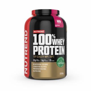 Nutrend 100% WHEY PROTEIN - 2250 g (Málna) - Nutrend