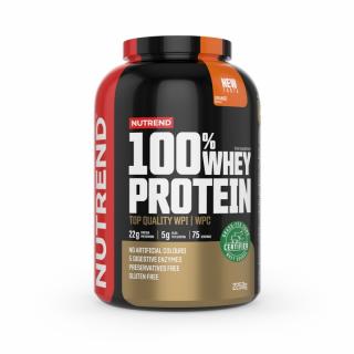 Nutrend 100% WHEY PROTEIN - 2250 g (Narancs) - Nutrend