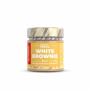 Nutrend DENUTS CREAM - 250 g (fehér brownie) - Nutrend