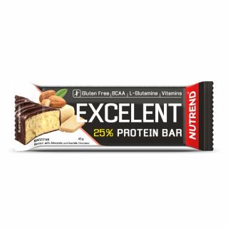 Nutrend EXCELENT PROTEIN BAR - 40 g (marcipán mandulával) - Nutrend