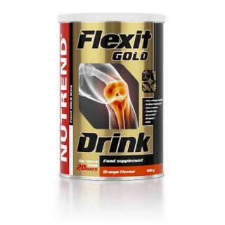 Nutrend FLEXIT GOLD DRINK - 400 g (Narancs) - Nutrend