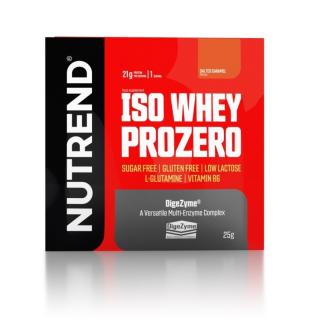 Nutrend ISO WHEY PROZERO - 25 g (Sós karamell) - Nutrend