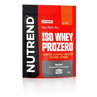 Nutrend ISO WHEY PROZERO - 500 g (Sós karamell) - Nutrend