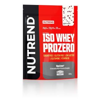 Nutrend ISO WHEY PROZERO - 500 g (sütikrém) - Nutrend