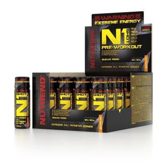 Nutrend N1 SHOT - 20x60 ml (Narancs) - Nutrend