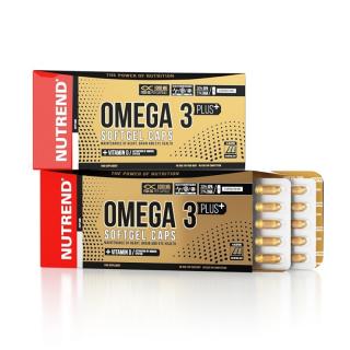 Nutrend OMEGA 3 PLUS SOFTGEL CAPS 120 kapszula (120 kapsz.) - Nutrend