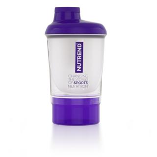 Nutrend SHAKER NUTREND - 300 ml (tálca - lila átlátszó) - Nutrend