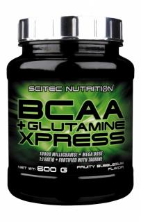 Scitec Nutrititon BCAA + Glutamin Xpress - 600g (Bubble Gum) - SCITEC NUTRITION
