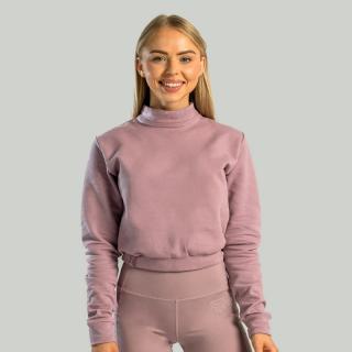 STRIX Essential High-Neck mályva női pulóver  - mauve (XL) - STRIX