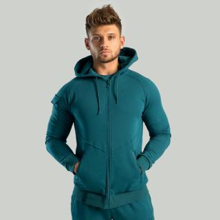 STRIX Nova türkiz kapucnis pulóver  - deep teal (L) - STRIX