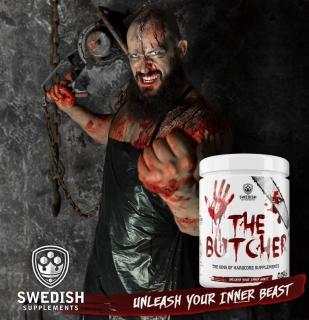 Swedish Supplements The Butcher - 525 g (Raspberry Smash) - Swedish Supplements