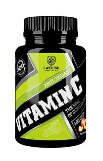 Swedish Supplements Vitamin C - 100 chewable tbl. (Peach) - Swedish Supplements