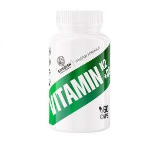 Swedish Supplements Vitamin K2 + D3 - 60 kapsz. - Swedish Supplements