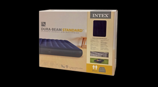 Kétszemélyes felfújható ágy 203x152x25 cm INTEX QUEEN DURA BEAM
