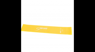 S-SPORT Mini Band Erősítő gumiszalag, sárga, gyenge