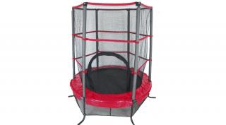 Trambulin 137 cm + védőháló RED
