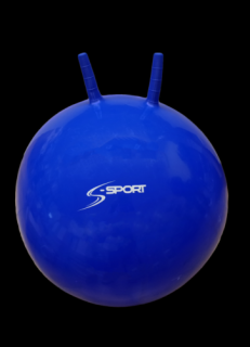 Ugráló labda, 65 cm, kék S-SPORT