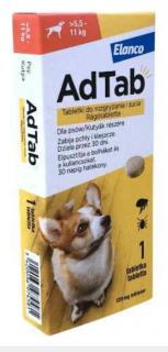 AdTab 225 mg rágótabletta kutya (5,5-11 kg)