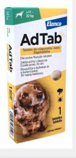AdTab 450 mg rágótabletta kutya (11-22 kg)